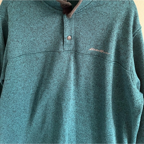 EDDIE BAUER Radiator Fleece Snap-Front Pullover - Picture 5 of 5